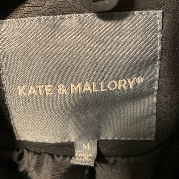Kate‎ and Mallory faux leather jacket-size M - Picture 2 of 8
